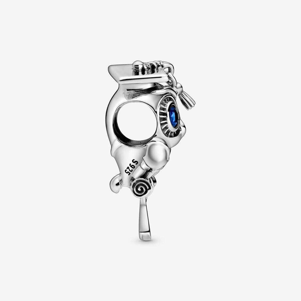【Moments】Pan Wise Owl Graduation Charm 798907C01 925 Silver for women