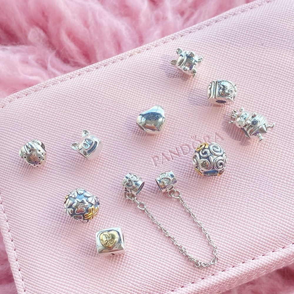 【Moments】PAN 20TH ANNIVERSARY SWIRL CHARM 925 silver 2020 Limited Edition charm