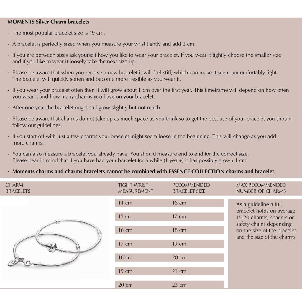 【Moments】PAN Moments Heart T-Bar Snake Chain Bracelet 925 silver 599285C00