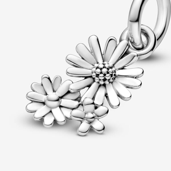 【Moments】PAN Daisy Flower Bouquet Dangle Charm 798819C00 925 silver pendant