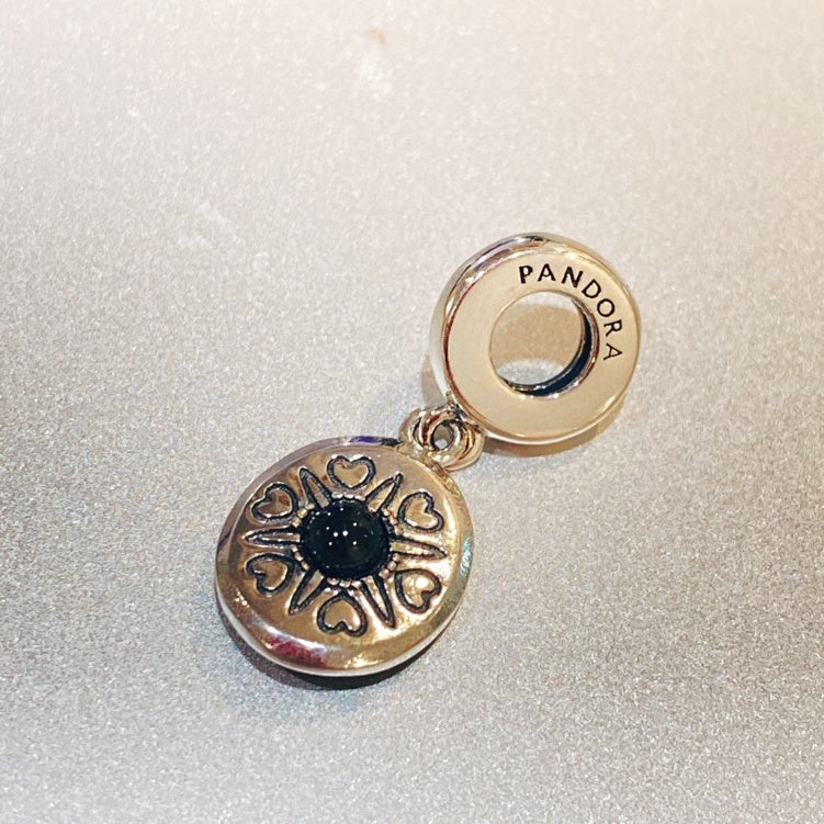 【Moments】Pan Sombrero Hat Dangle Charm pendant 925 silver 792200C01 Red green