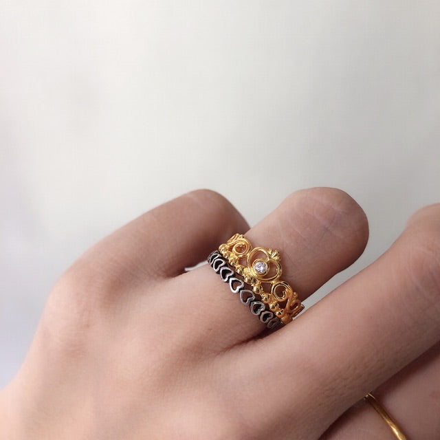 PAN My Princess Tiara Ring 925 silver gold PAN Shine Clear 2019 new colour FOR WOMEN