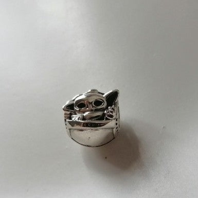 【Moments】PAN Star Wars Grogu™ & Crib Charm 799511C01 925 silver Sterling Silver