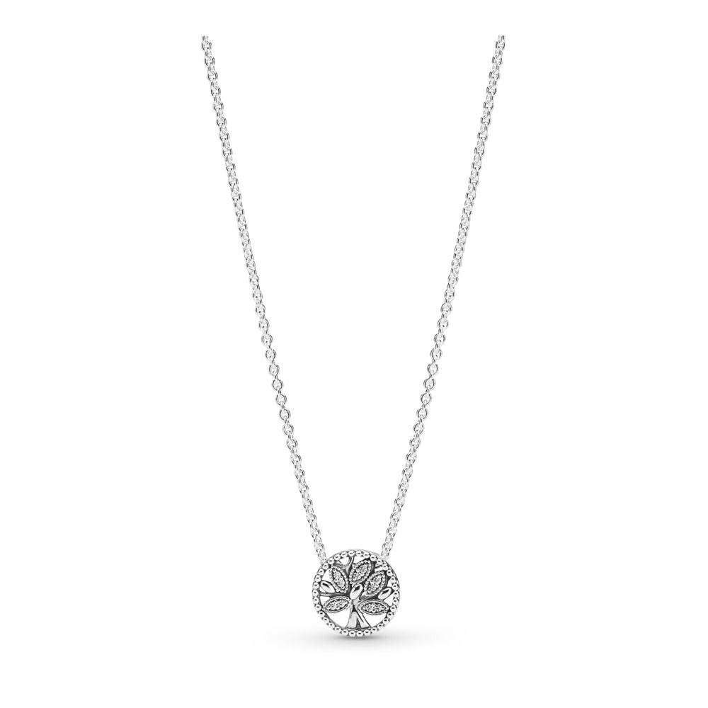 PAN TREE OF LIFE NECKLACE 925 silver for women 397780CZ