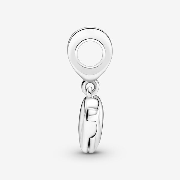 【Moments】Pan Openable Heart Locket Dangle Charm 799537C01 Clear 925 silver pendant
