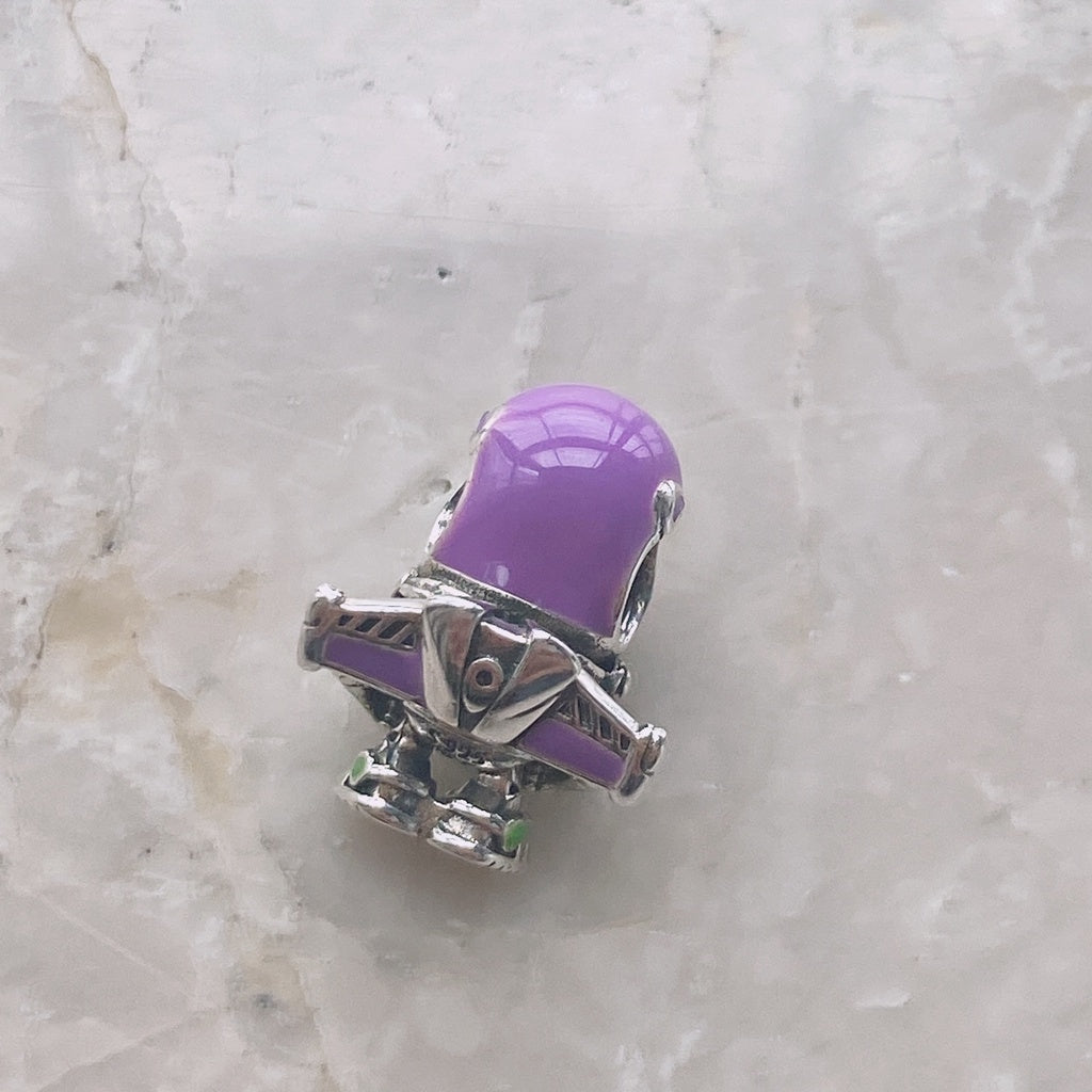 【Moments】Pan Pixar Buzz Lightyear Charm 792024C01 925 silver robot Cartoon film pendant