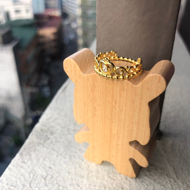 PAN My Princess Tiara Ring 925 silver gold PAN Shine Clear 2019 new colour FOR WOMEN