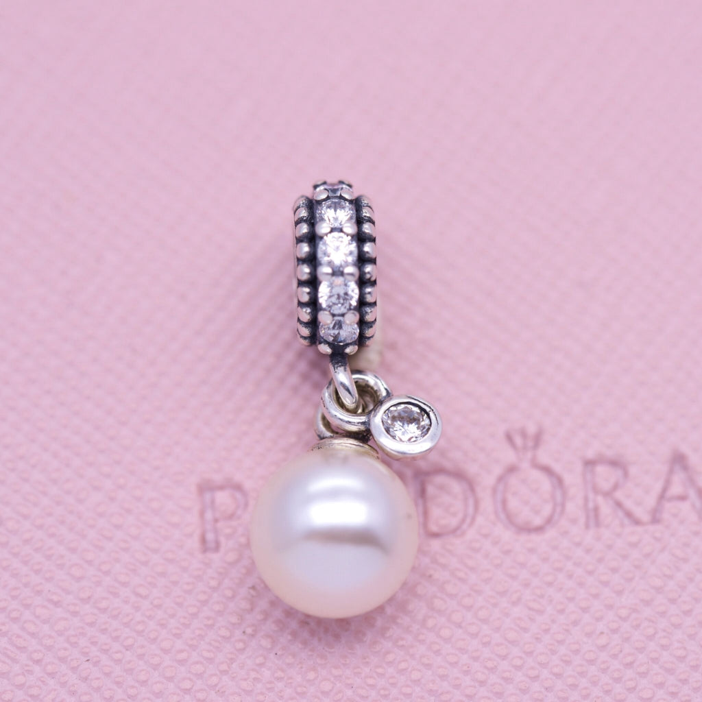 【MOMENTS】Pan Pearl Charm 925 Silver for women pendant 791871P