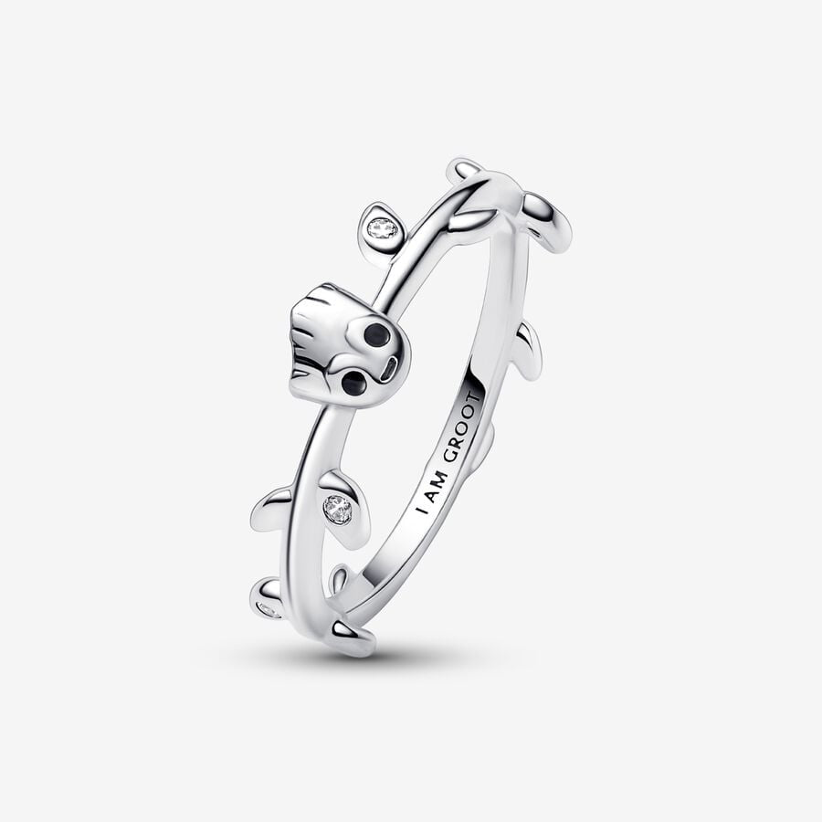 PAN Marvel Guardians of the Galaxy Groot Leaf Ring 925 Sterling silver comics cartoon hero ring