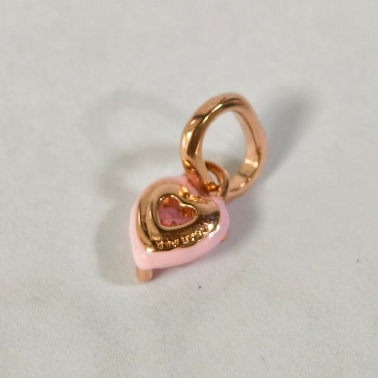【ME/Moments】 Pan Heart Mini Dangle Charm Pink rose gold Gold yellow 763862C01 783042C01 pendant