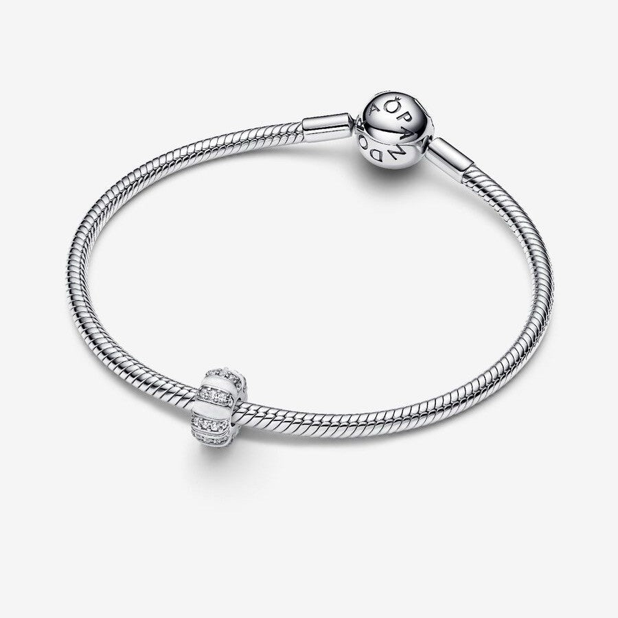 【Moments】PAN Stones & Enamel Clip Charm 925 silver 793785C01 Gold 763785C01