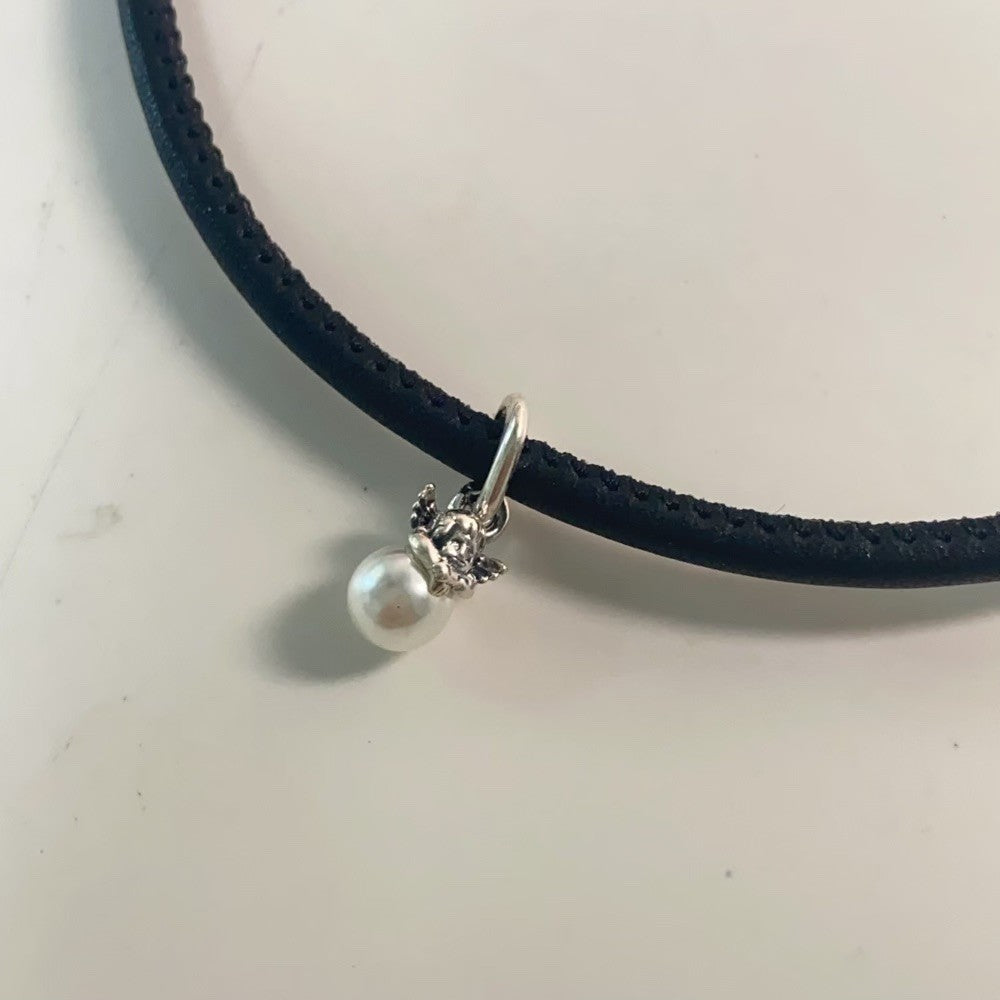 【Moments】【ME】 Cupid Mini Dangle Charm 793108C01 pearl white