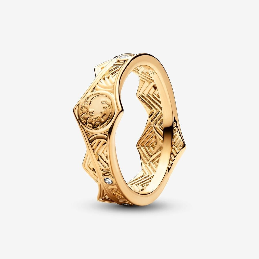Pan Game of Thrones House of the Dragon Crown Ring 162969C01 gold ring