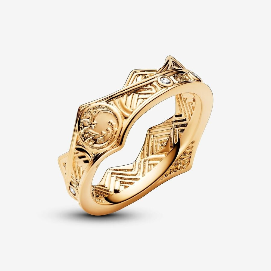Pan Game of Thrones House of the Dragon Crown Ring 162969C01 gold ring