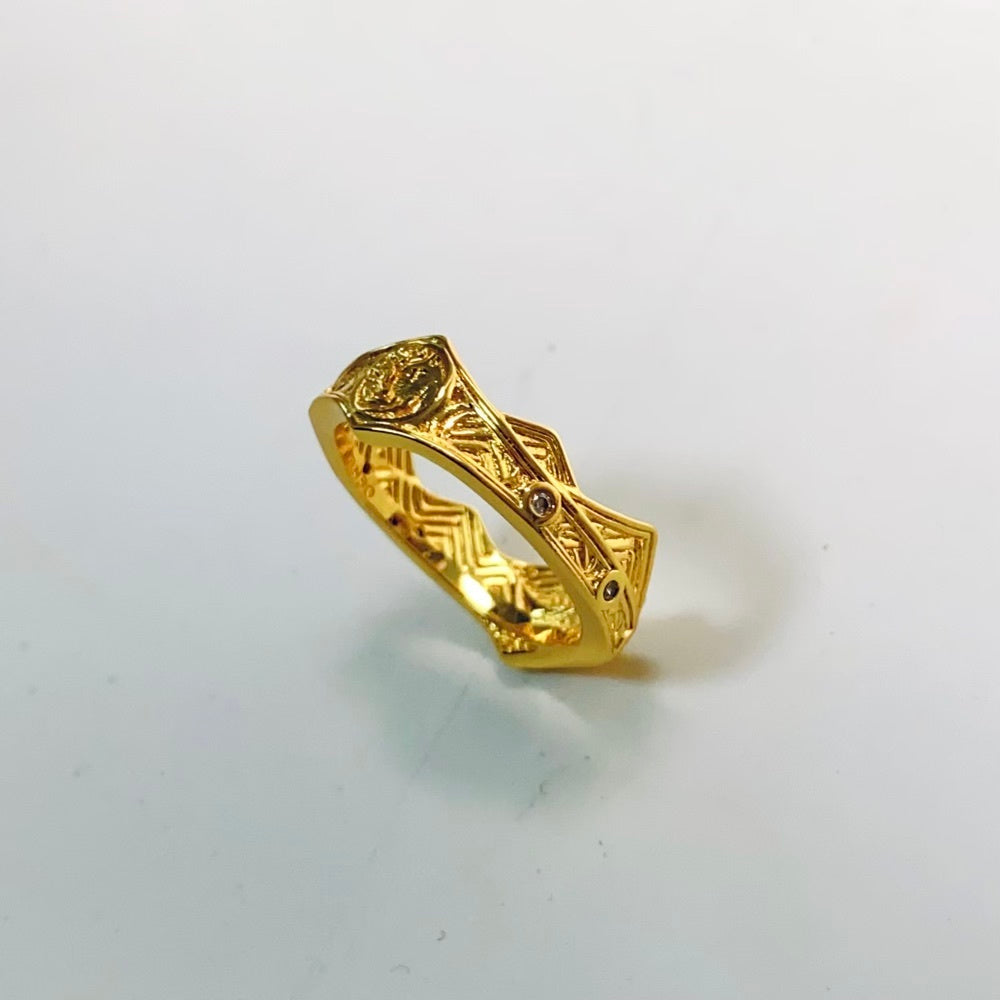 Pan Game of Thrones House of the Dragon Crown Ring 162969C01 gold ring