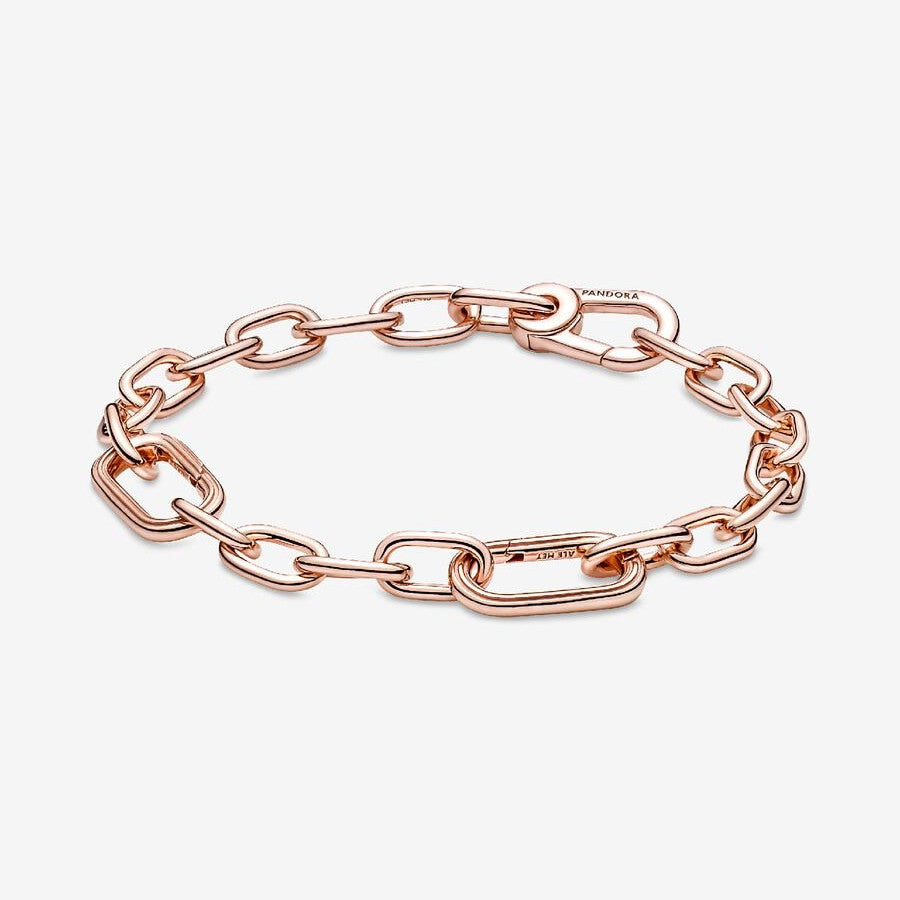 【ME】【ESSENCE】ME Silver Link Chain Bracelet Small charm Compatible Gold rosegold 599662C00 589662C00 569662C00