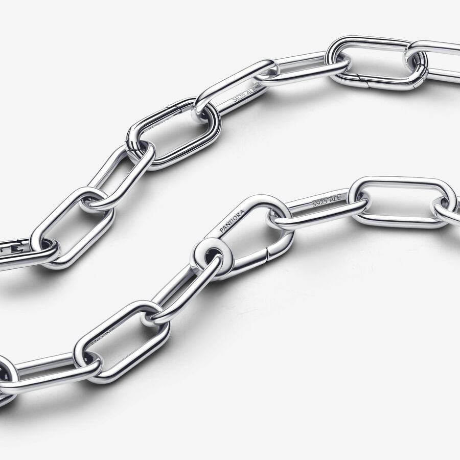 【ME】PAN ME Medium-Link Chain Necklace 399590C00 925 silver DIY Necklace