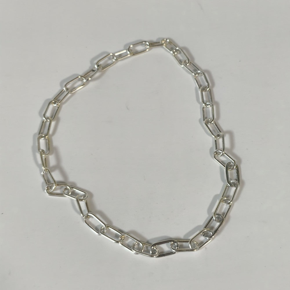 【ME】PAN ME Medium-Link Chain Necklace 399590C00 925 silver DIY Necklace