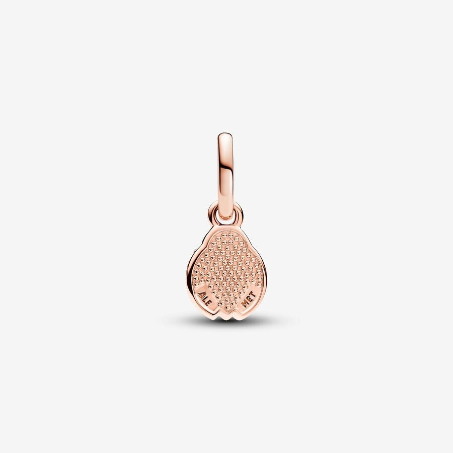【ME/Moments】PAN Lucky Ladybird Mini Dangle Charm necklace pendant 783043C01 Rose gold insect