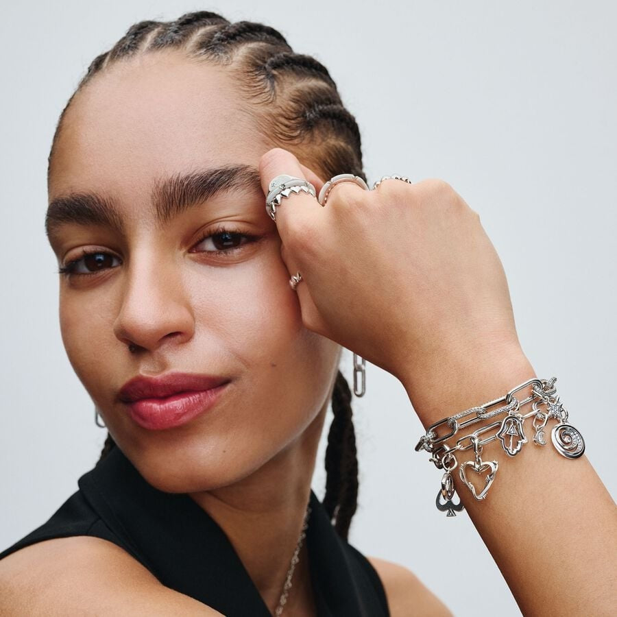 【ME/Moments】PAN Sparkling Moon Mini Dangle Charm 925 silver 793364C01 pendant