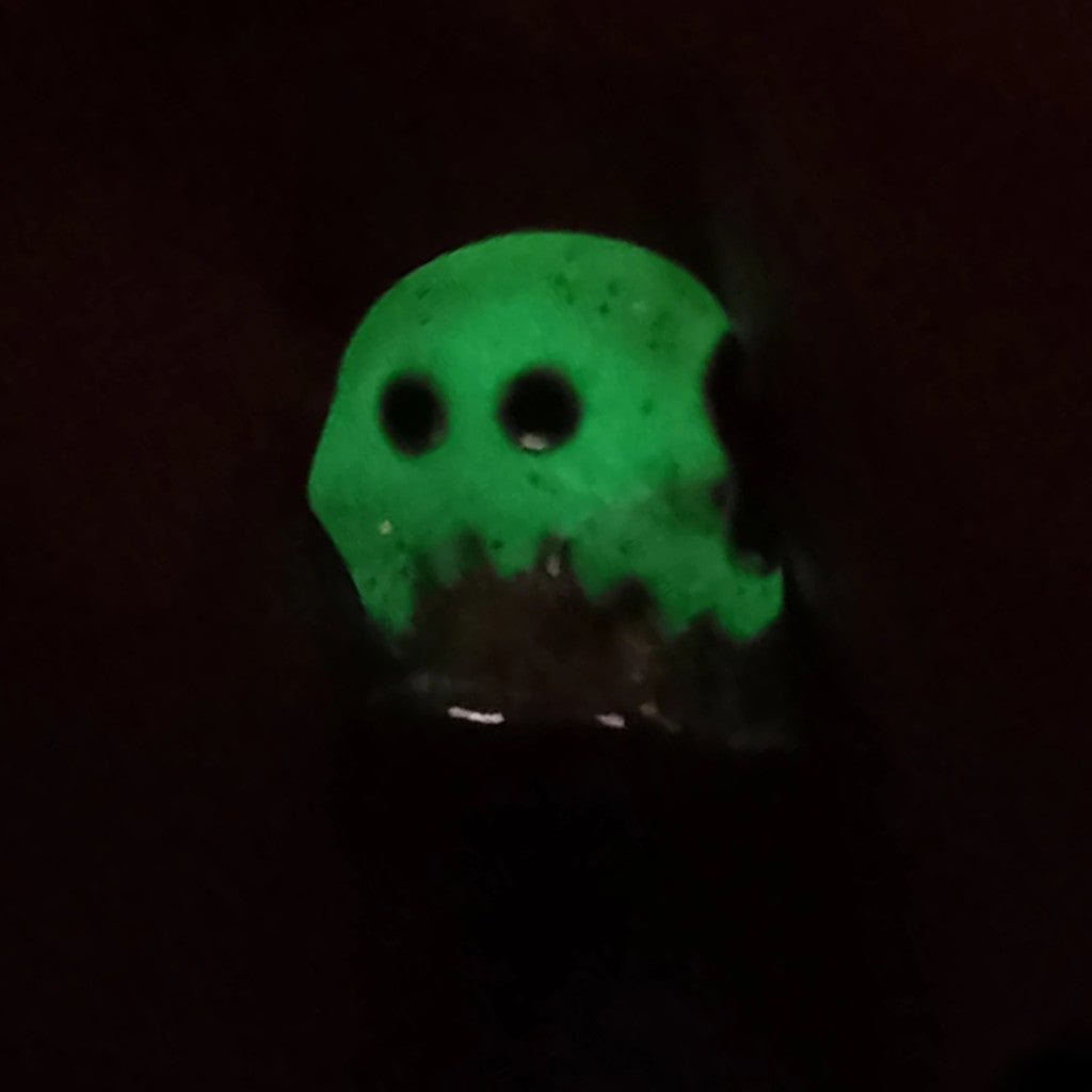 【Moments】PAN Glow in the dark Boo Ghost Charm 793404C01 925 Silver white Halloween