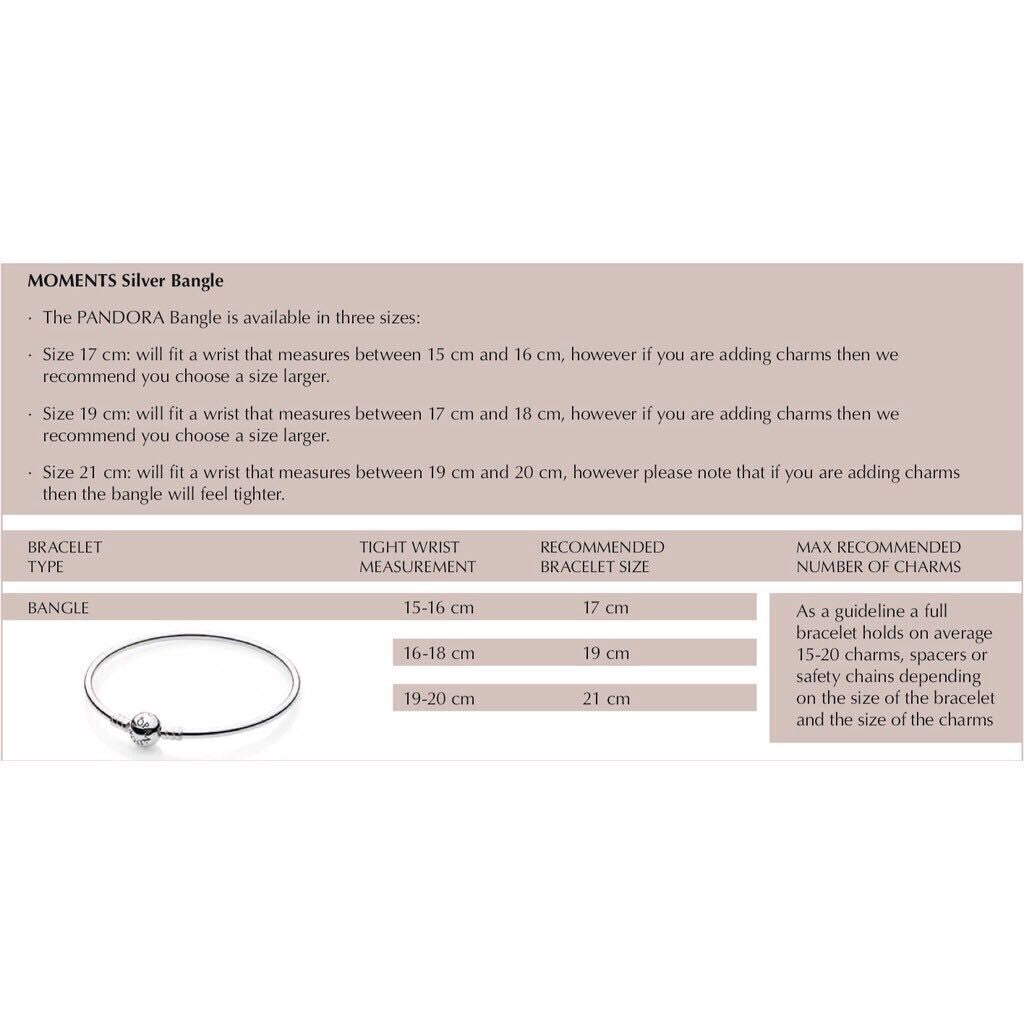 【MOMENTS】PAN MOMENTS 14CT GOLD BANGLE 925 silver for women bracelet 550713