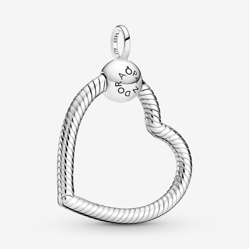 【Moments】Pan Heart Charm Pendant 925 silver 399384C00 389384C00 Compatible With Moments charm