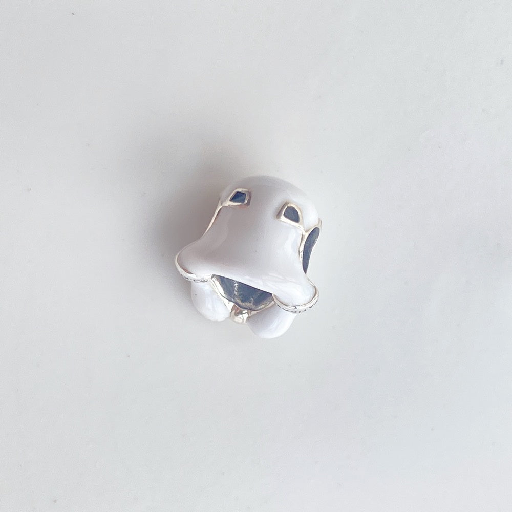 【Moments】Helmet Charm white 791454C01 925 silver planet star fighting