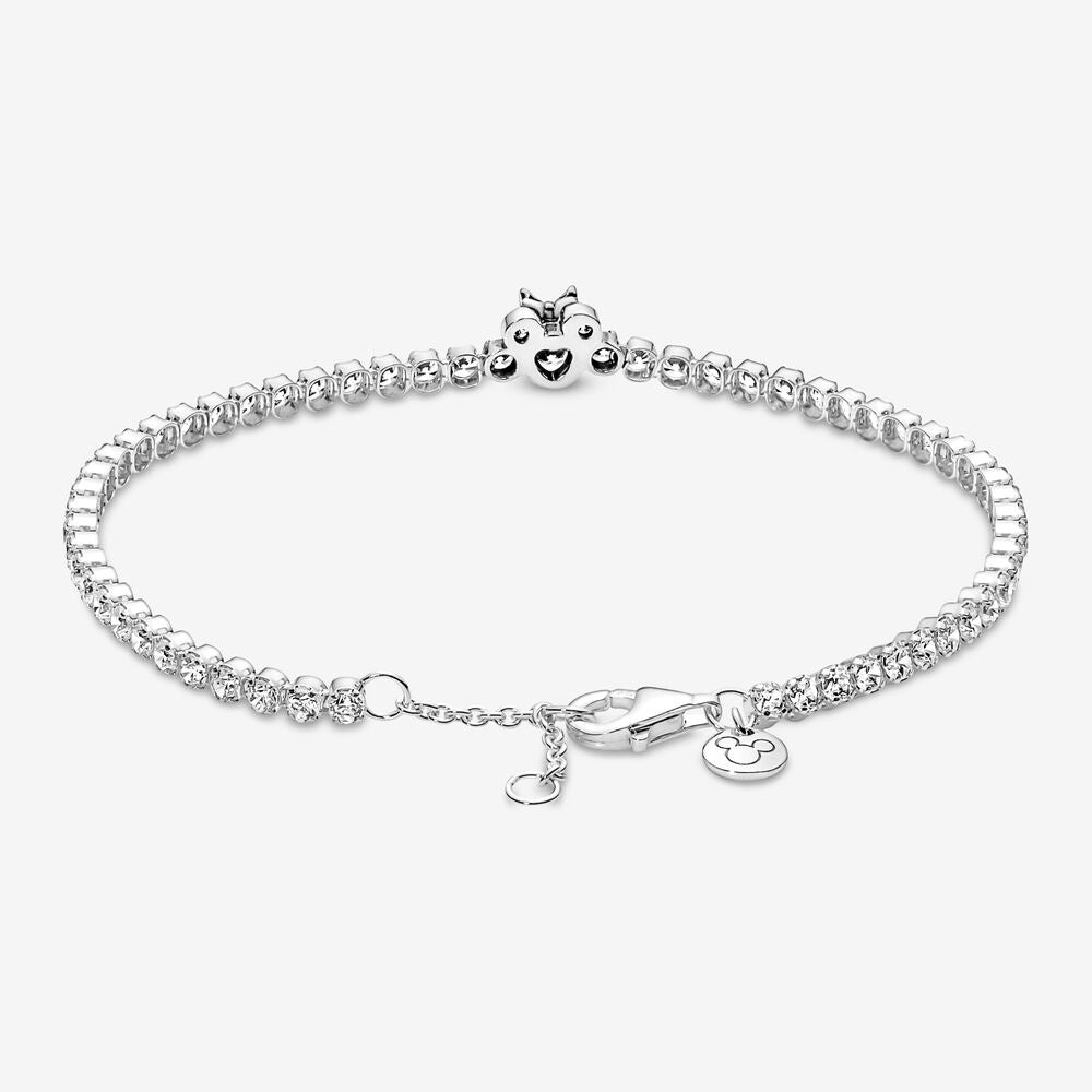 Pan Sparkling Disy Minnie Mouse Tennis Bracelet 590107C01 925 silver women Zirconia Kids women