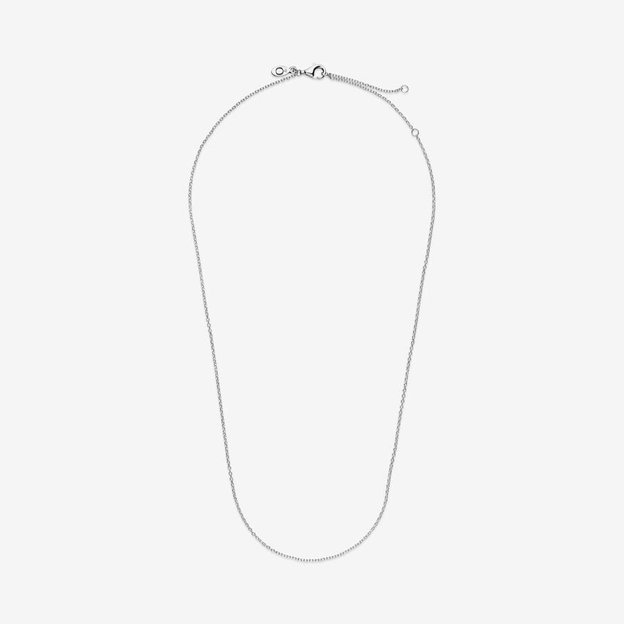 Pan Classic Cable Chain Necklace  Anchor Chain necklace 925 silver chains 590515