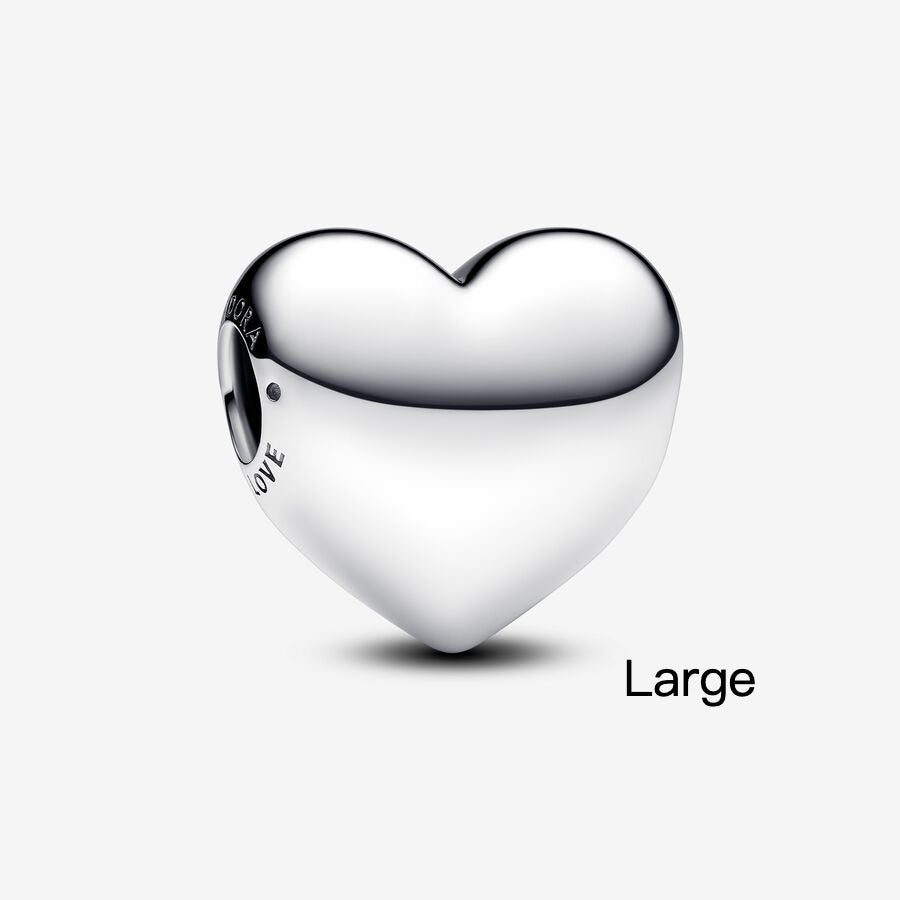 【Moments】PAN Be Love Engravable Heart Charm 793439C00 793440C00 925 Silver DIY charm