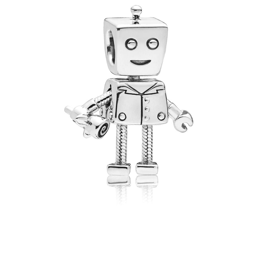 【Moments】Rob Bot Charm silver 925 Silver necklace pendant 797819