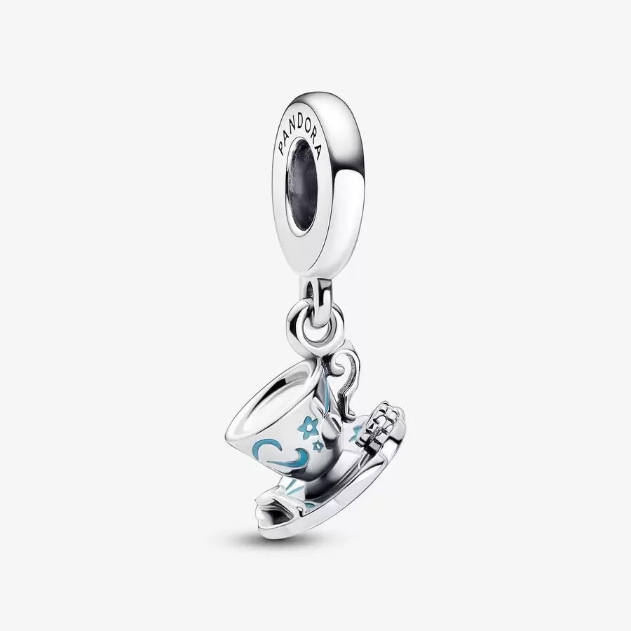 【Moments】Pan Magical Cup of Tea Dangle Charm 925 silver 792207C01 blue pendant Sterling silver