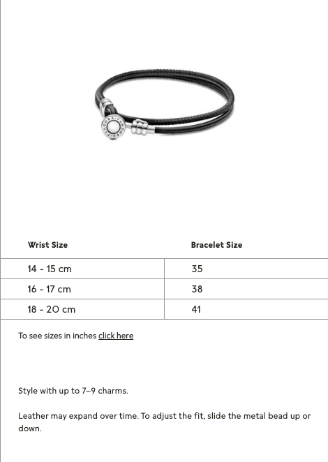 【Moments】PAN Moments Double Black Leather Bracelet 925 silver  for man women 590745CBK-D Star Wars