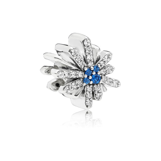 【Moments】 PAN DAZZLING FIREWORKS CHARM CLEAR CZ&BLUE CRYSTAL for pan 797518NCB