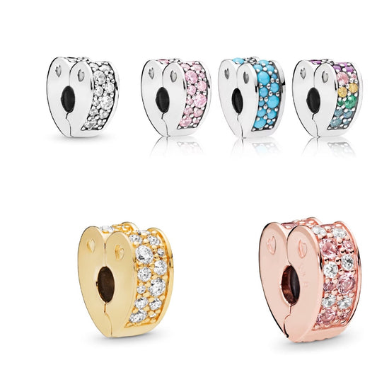 【Moments】Pan  SPARKLING ARCS OF LOVE SPACER CLIP 925 Silver 797020PCZ 797020CZ 767020CZ 797020NRPMX 797227NYA 787020NPM