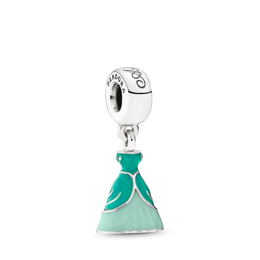 【Moments】DISNEY BELLE'S DRESS HANGING CHARM 925 Silver  for women pendant 792138EN93 791579ENMX  791576ENMX 791577ENMX