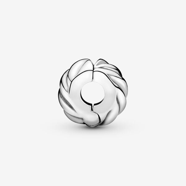 【Moments】PAN Polished Feathered Clip Charm 791752 925 silver Classic