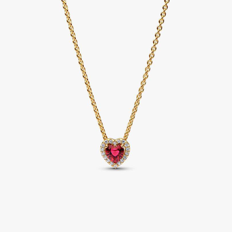 PAN Elevated Heart Necklace  Timeless Necklace for women diamond 359520C01 388425C01 388425C04 368425C02