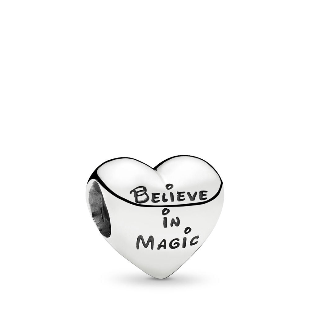 【Moments】Pan DISNEY MINNIE MOUSE & MICKEY MOUSE KISS CHARM 925 Silver 791443ENMX