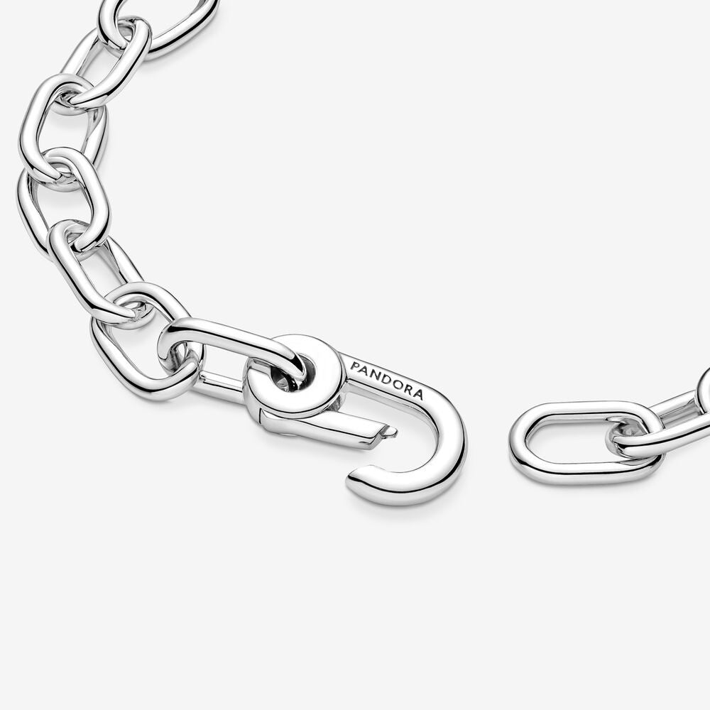 【ME】【ESSENCE】ME Silver Link Chain Bracelet 599662C00  for Small charm Compatible With ME Bracelet