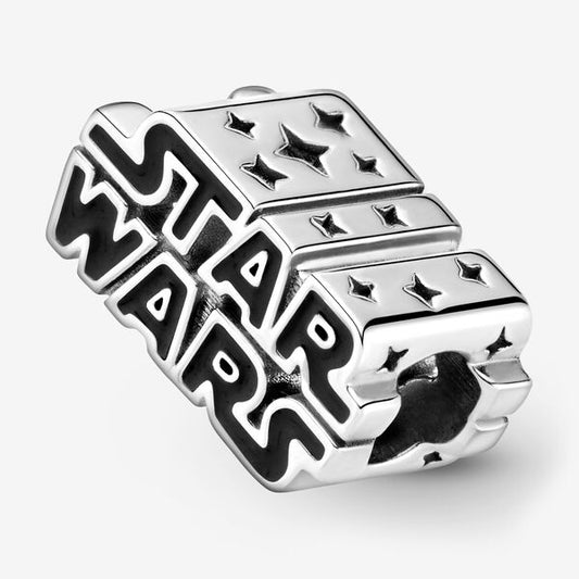 【Moments】Star Wars PAN St** Wars Silver 3D Logo Charm gold 925 silver 799246C01 769247C01