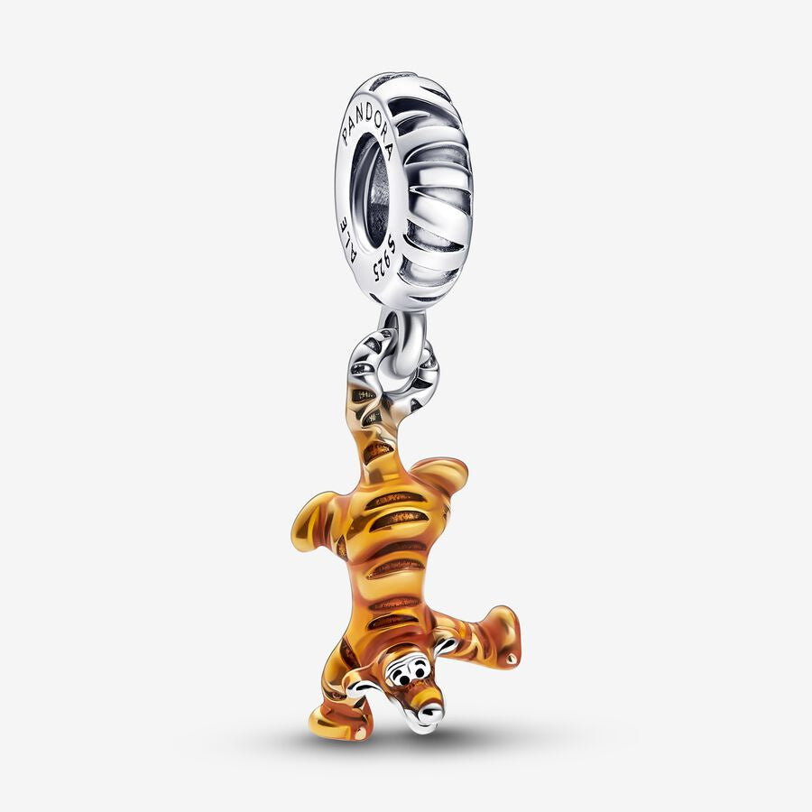 【Moments】Pan Winnie the Pooh Tigger Dangle Charm 925 silver 792213C01 Cartoon animal pendant