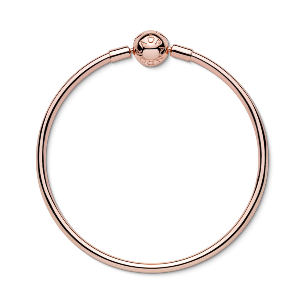 【MOMENTS】PAN ROSE MOMENTS BANGLE 925 silver rose gold for women BRACELET 587132