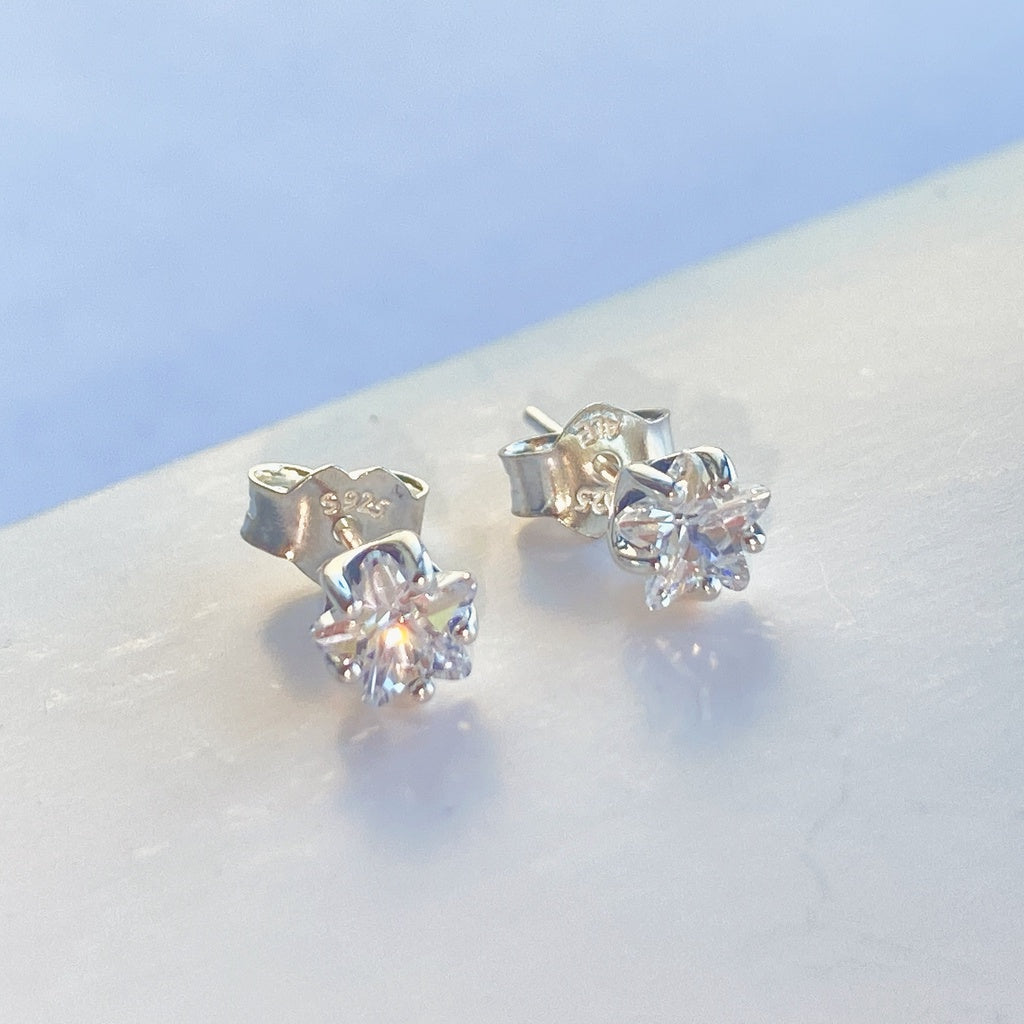 PAN Celestial Sparkling Star Stud Earrings 925 Silver 290023C01  Sterling silver Kids women men