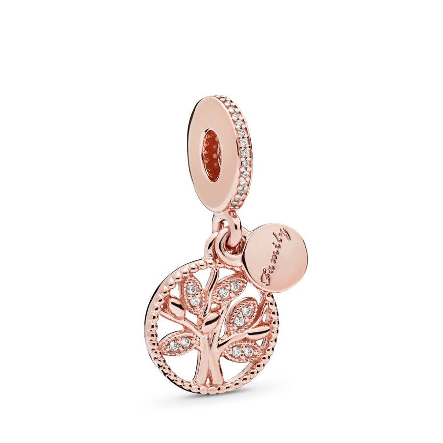 【Moments】PAN Sparkling Family Tree Dangle Charm 925 silver rose gold pendant  791728CZ 781728CZ 761728CZ