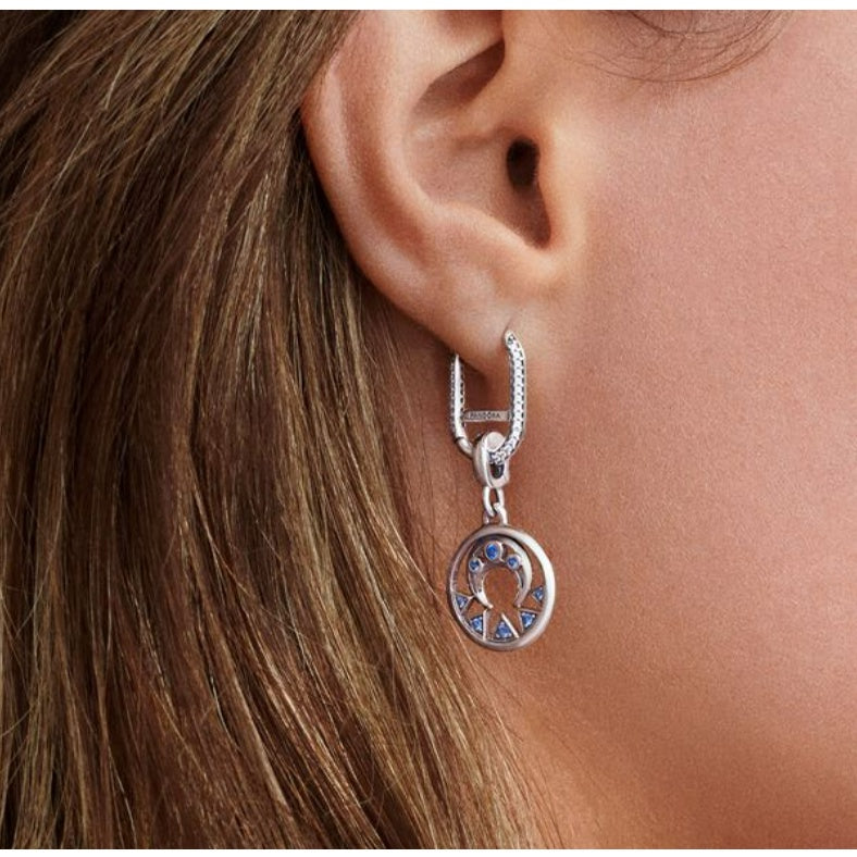 【ME】【ESSENCE】ME Pavé Single Link Earring 299682C01 for Small charm Compatible With ME Bracelet