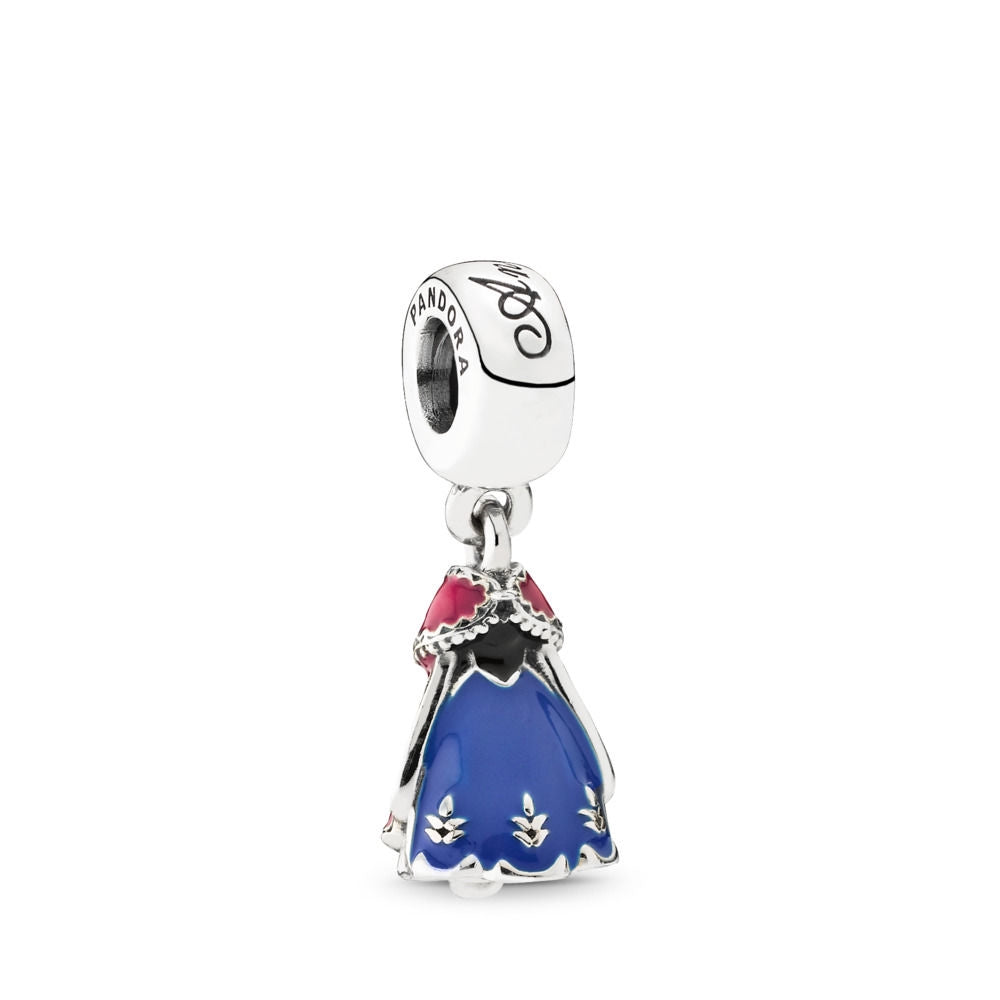 【Moments】DISNEY BELLE'S DRESS HANGING CHARM 925 Silver  for women pendant 792138EN93 791579ENMX  791576ENMX 791577ENMX