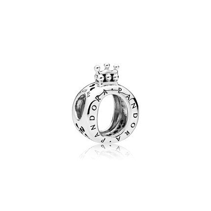 【Moments】CROWN O CHARM Letter O 925 silver pendant rose gold for pan 797401 767401 787401