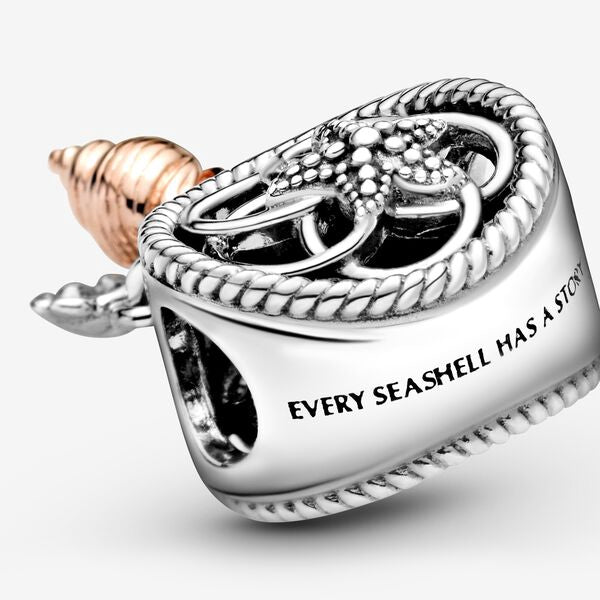 【Moments】Openwork Seashell Dreamcatcher Charm 788944C00 925silver pendant 788944C00